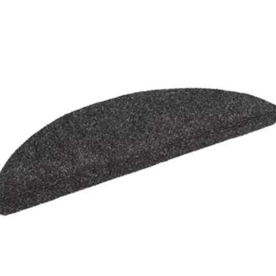 Trapmatten-vidaXL - Trapmat - Grijs - Polypropyleen - 56 x 17 x 3 cm - 15 stuks