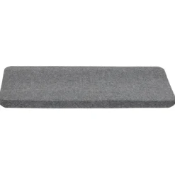 vidaXL - Trapmat - Grijs - Stof - 65 x 24.5 x 3.5 cm - 15 stuks