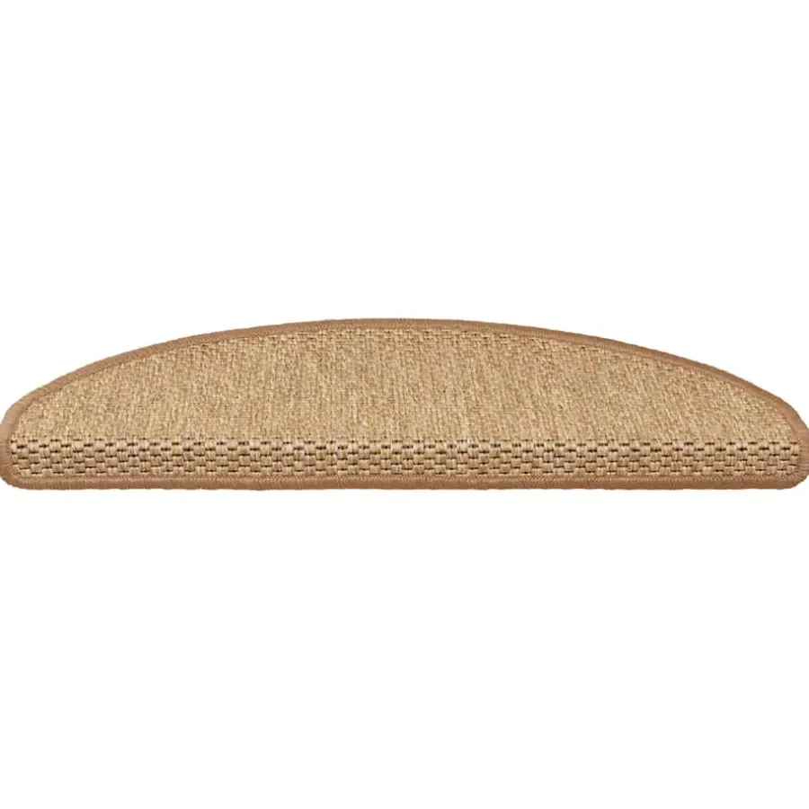 vidaXL - Trapmat - Oranje - Stof - 65 x 21 x 4 cm - 15 stuks