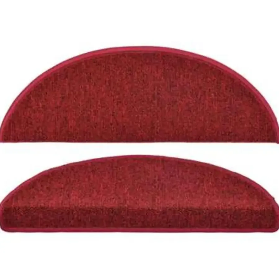 Trapmatten-vidaXL - Trapmat - Rood - Polypropyleen