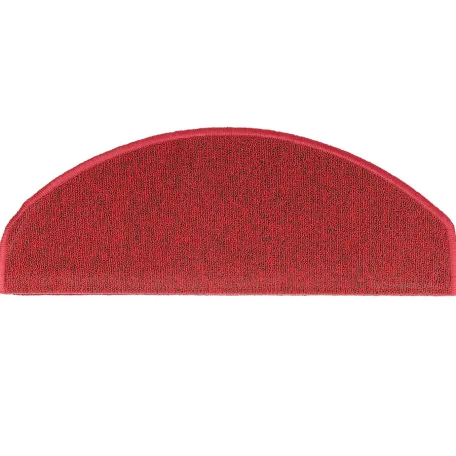 Trapmatten-vidaXL - Trapmat - Rood - Polypropyleen