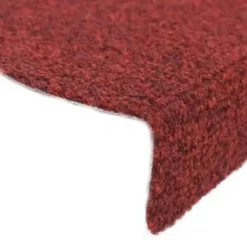 vidaXL - Trapmat - Rood - Polypropyleen - 56 x 17 x 3 cm - 15 stuks