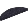 vidaXL - Trapmat - Zwart - Polypropyleen - 56 x 17 x 3 cm - 5 stuks