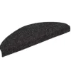 Trapmatten-vidaXL - Trapmat - Zwart - Polypropyleen - 65 x 21 x 4 cm - 15 stuks