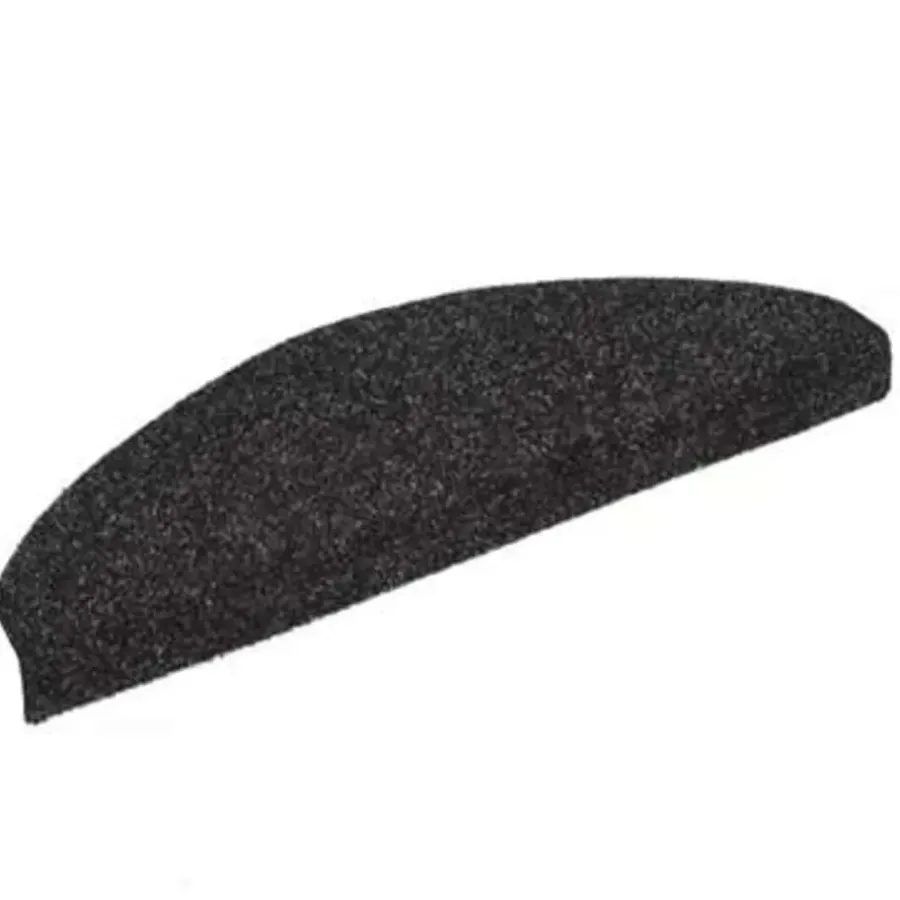 Trapmatten-vidaXL - Trapmat - Zwart - Polypropyleen - 65 x 21 x 4 cm - 15 stuks