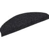 Trapmatten-vidaXL - Trapmat - Zwart - Polypropyleen - 65 x 21 x 4 cm - 10 stuks