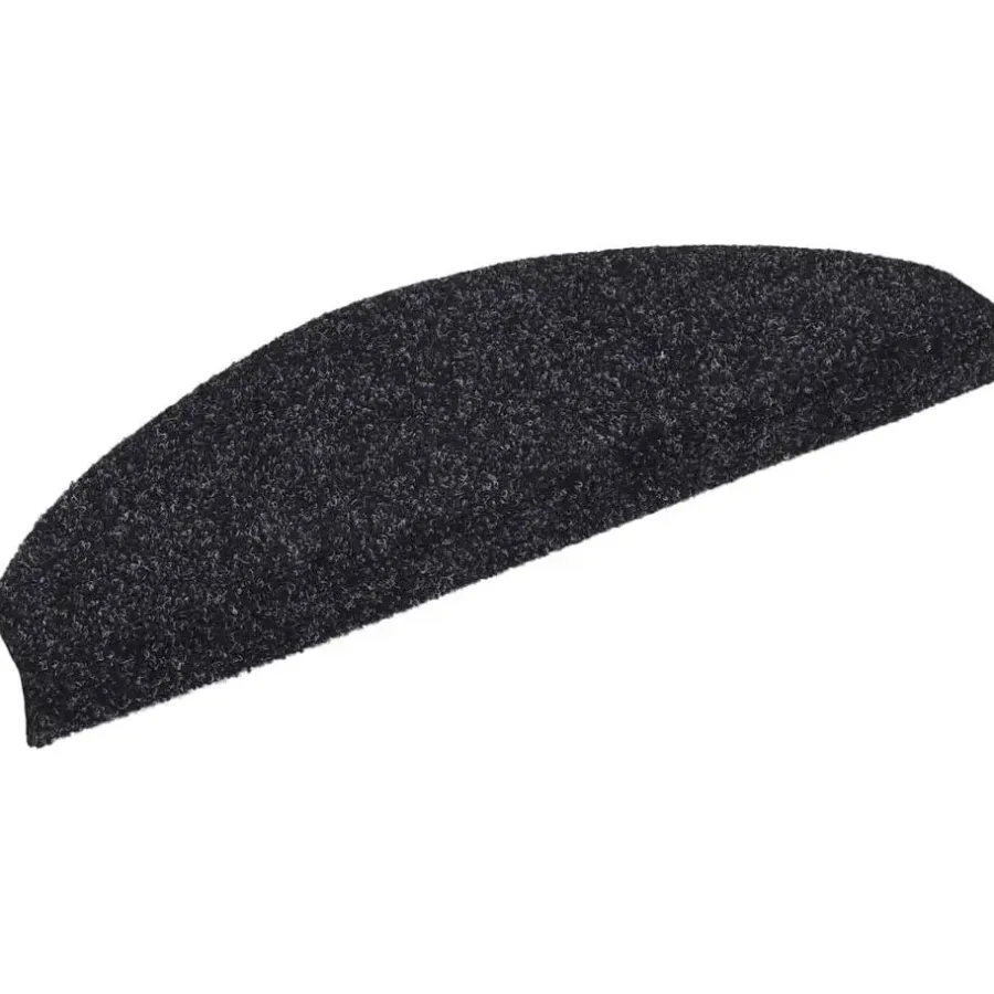 Trapmatten-vidaXL - Trapmat - Zwart - Polypropyleen - 65 x 21 x 4 cm - 10 stuks