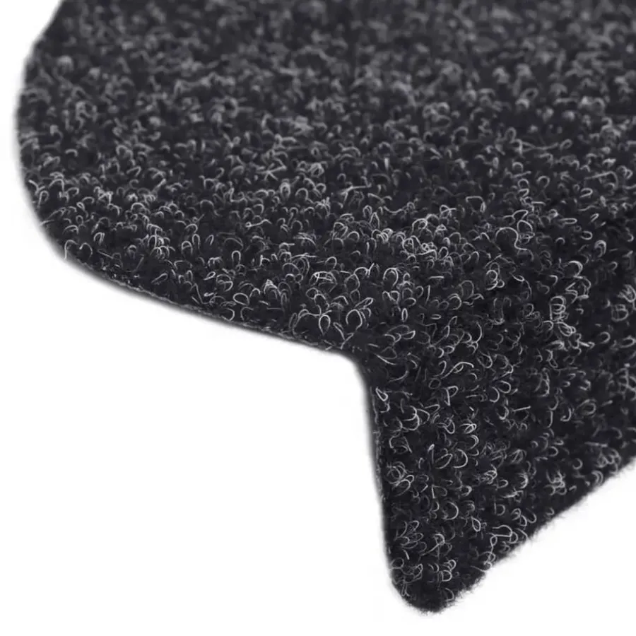 Trapmatten-vidaXL - Trapmat - Zwart - Polypropyleen - 65 x 21 x 4 cm - 10 stuks