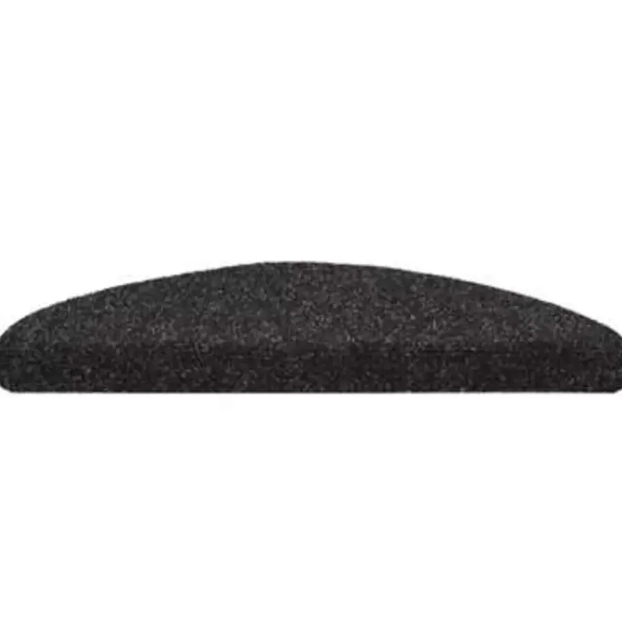vidaXL - Trapmat - Zwart - Polypropyleen - 56 x 17 x 3 cm - 15 stuks