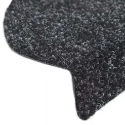 vidaXL - Trapmat - Zwart - Polypropyleen - 56 x 17 x 3 cm - 15 stuks