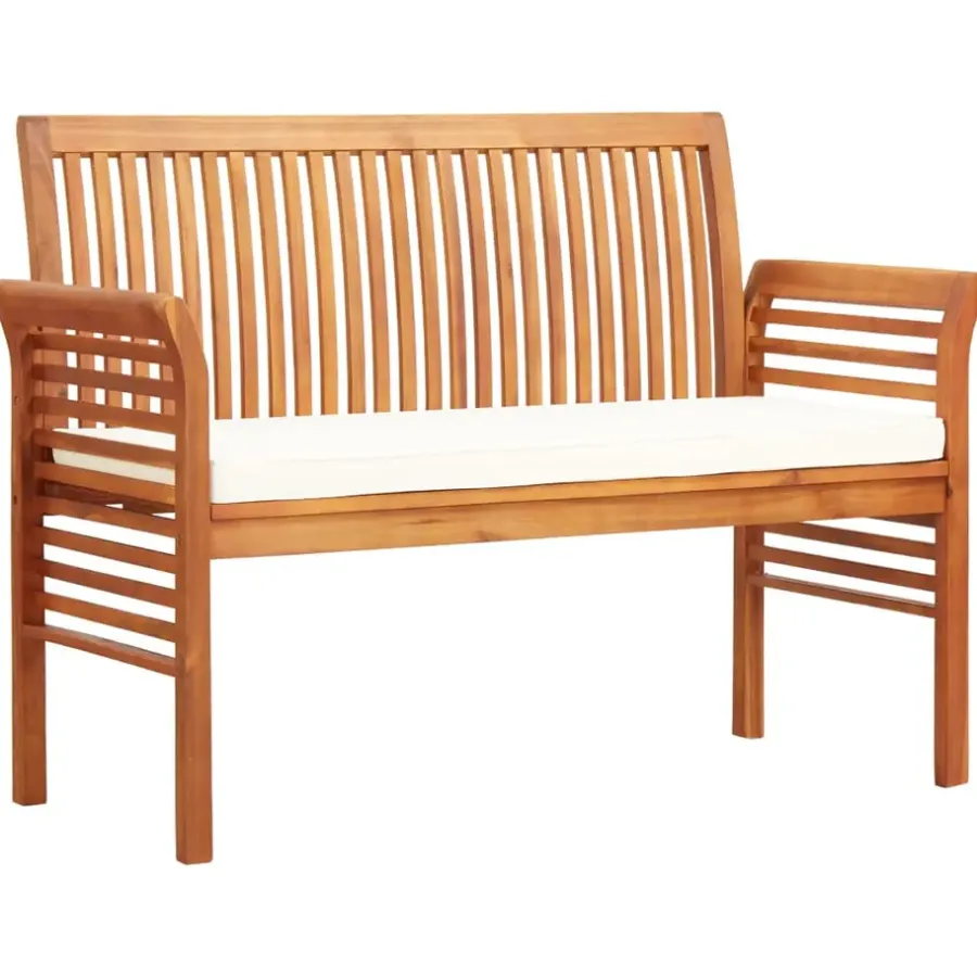 vidaXL - Tuinbank - Bruin - Hout - 120 cm
