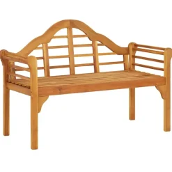 Tuinbanken-vidaXL - Tuinbank - Bruin - Acaciahout - 125 cm