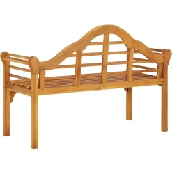 Tuinbanken-vidaXL - Tuinbank - Bruin - Acaciahout - 125 cm