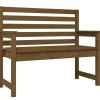 vidaXL - Tuinbank - Honingbruin - Grenenhout - 109 x 48 x 91.5 cm