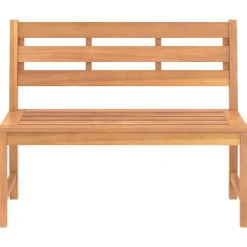 Tuinbanken-vidaXL - Tuinbank - Teakhout - 114 cm