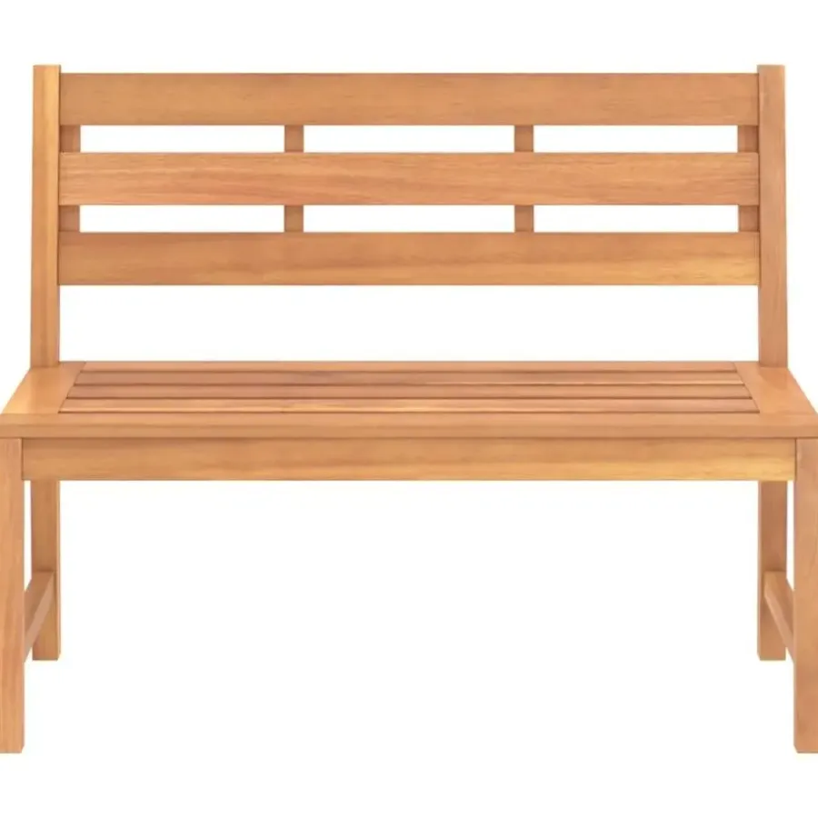 Tuinbanken-vidaXL - Tuinbank - Teakhout - 114 cm
