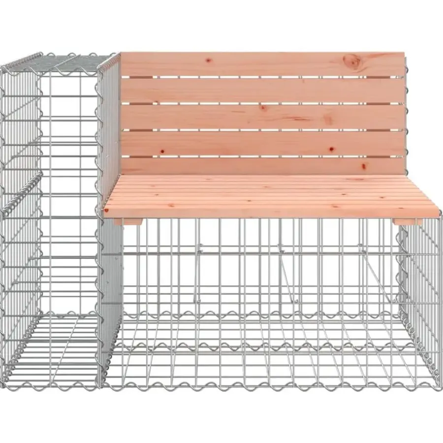 Tuinbanken-vidaXL - Tuinbank schanskorfontwerp - Massief douglashout - 92x71x65,5 cm