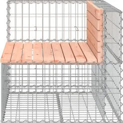 Tuinbanken-vidaXL - Tuinbank schanskorfontwerp - Massief douglashout - 92x71x65,5 cm