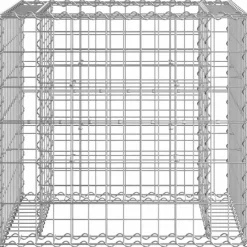 vidaXL - Tuinbank schanskorfontwerp - Massief grenenhout - 192x71x65,5 cm