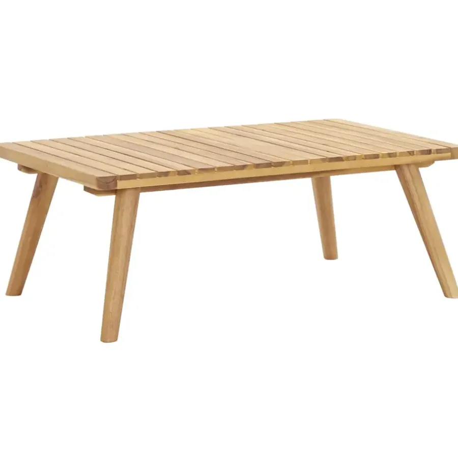 Loungesets-vidaXL - Tuinbank Set - Bruin - Acaciahout