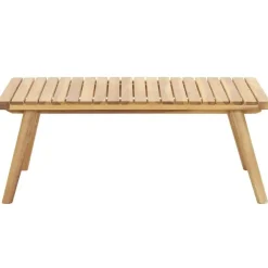 Loungesets-vidaXL - Tuinbank Set - Bruin - Acaciahout