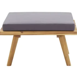 Loungesets-vidaXL - Tuinbank Set - Bruin - Acaciahout