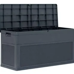Kussenboxen-vidaXL - Tuinbox - Antraciet - Kunststof