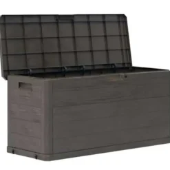 Kussenboxen-vidaXL - Tuinbox - Bruin - Kunststof