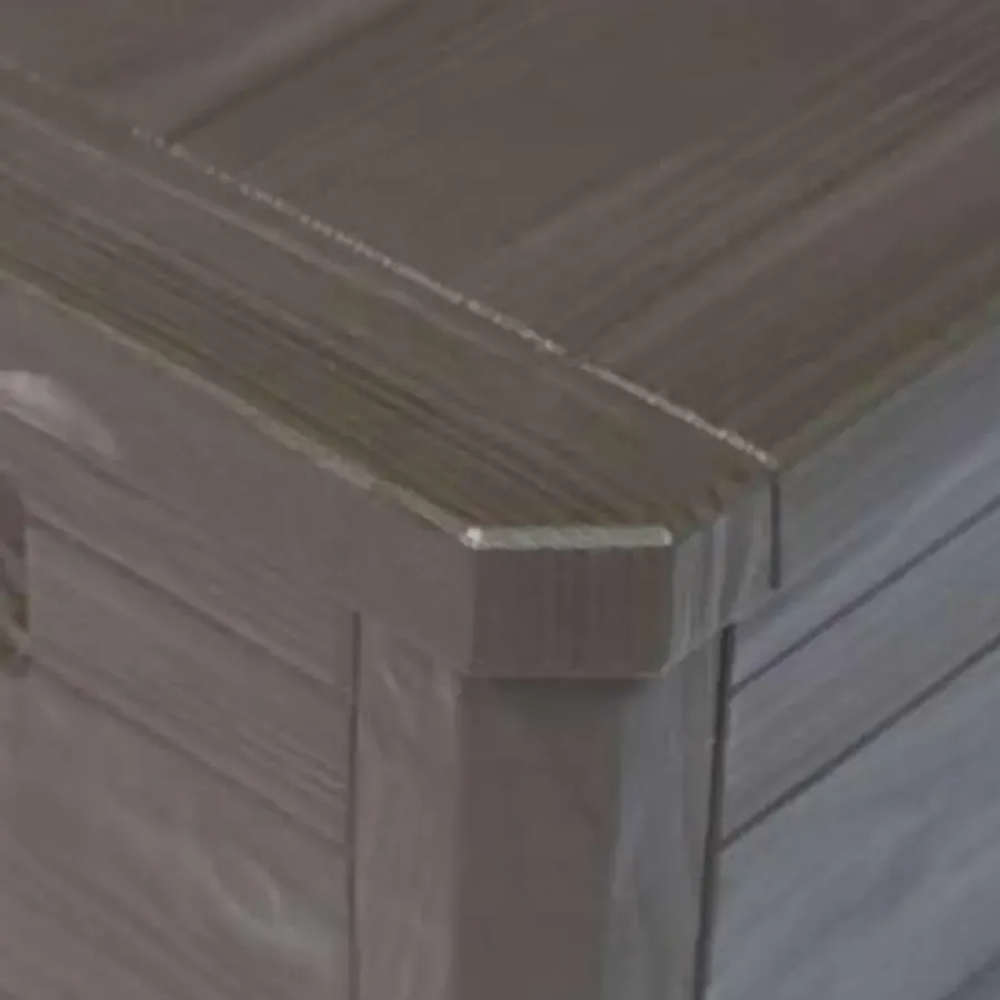 Kussenboxen-vidaXL - Tuinbox - Bruin - Kunststof