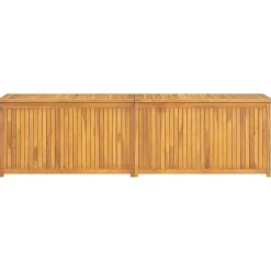 vidaXL - Tuinbox - Bruin - Teakhout - 200 x 50 x 55 cm