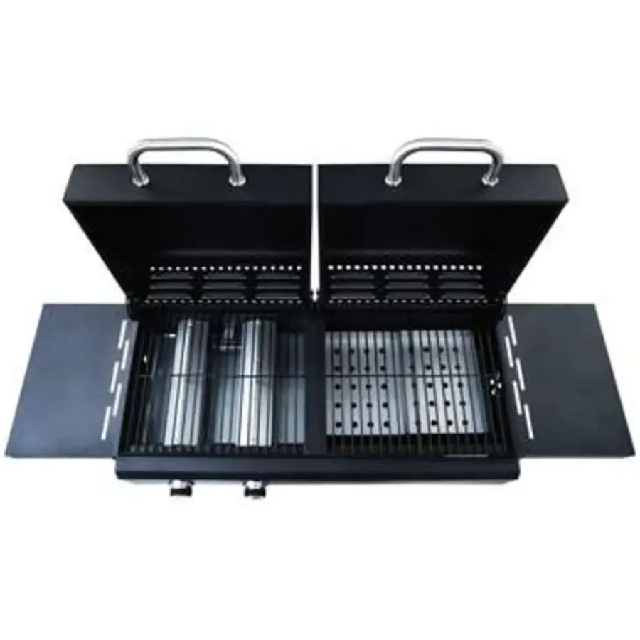 Barbecues En Accessoires-vidaXL - Tuingrill - Zwart - Staal