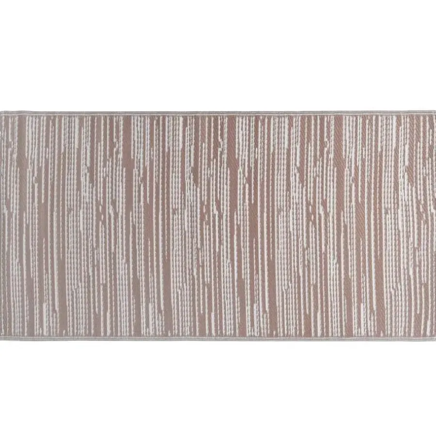 Buiten Vloerkleden|Buiten Vloerkleden-vidaXL - Tuinkleed - Bruin - Polyetheen - 120 x 180 cm