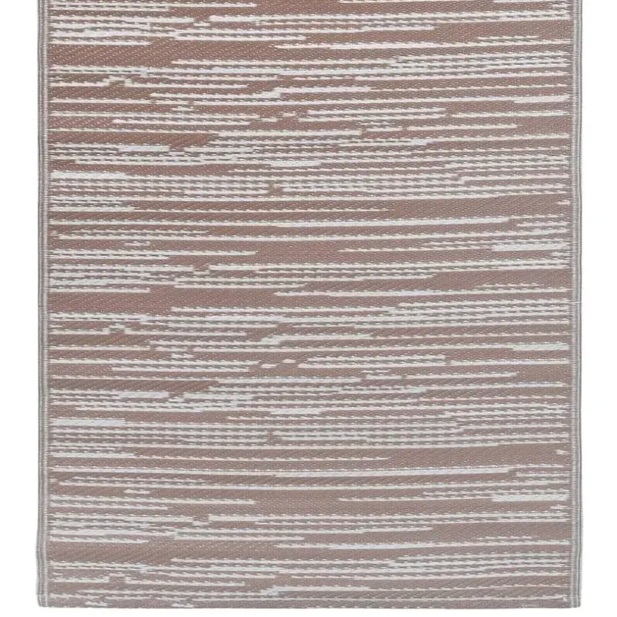 Buiten Vloerkleden|Buiten Vloerkleden-vidaXL - Tuinkleed - Bruin - Polyetheen - 120 x 180 cm