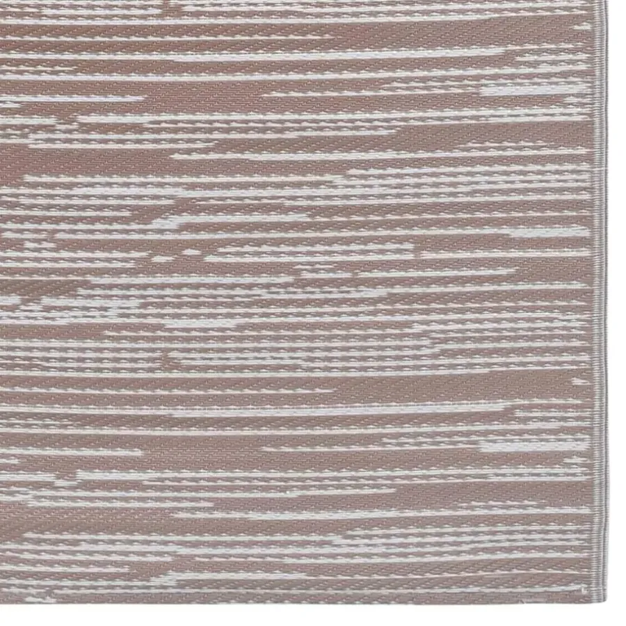 Buiten Vloerkleden|Buiten Vloerkleden-vidaXL - Tuinkleed - Bruin - Polyetheen - 120 x 180 cm