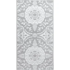 vidaXL - Tuinkleed - Grijs - Polyetheen - 80 x 150 cm