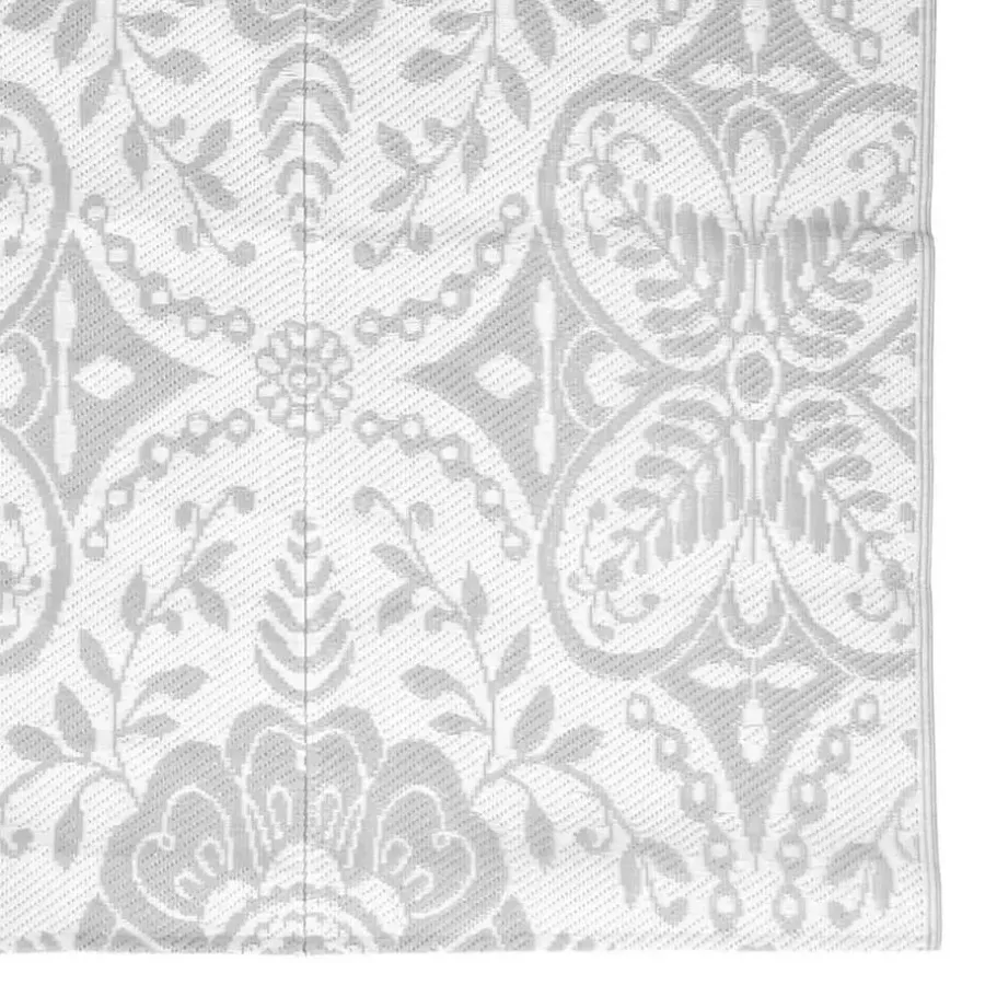 Buiten Vloerkleden|Buiten Vloerkleden-vidaXL - Tuinkleed - Grijs - Polyetheen - 160 x 230 cm