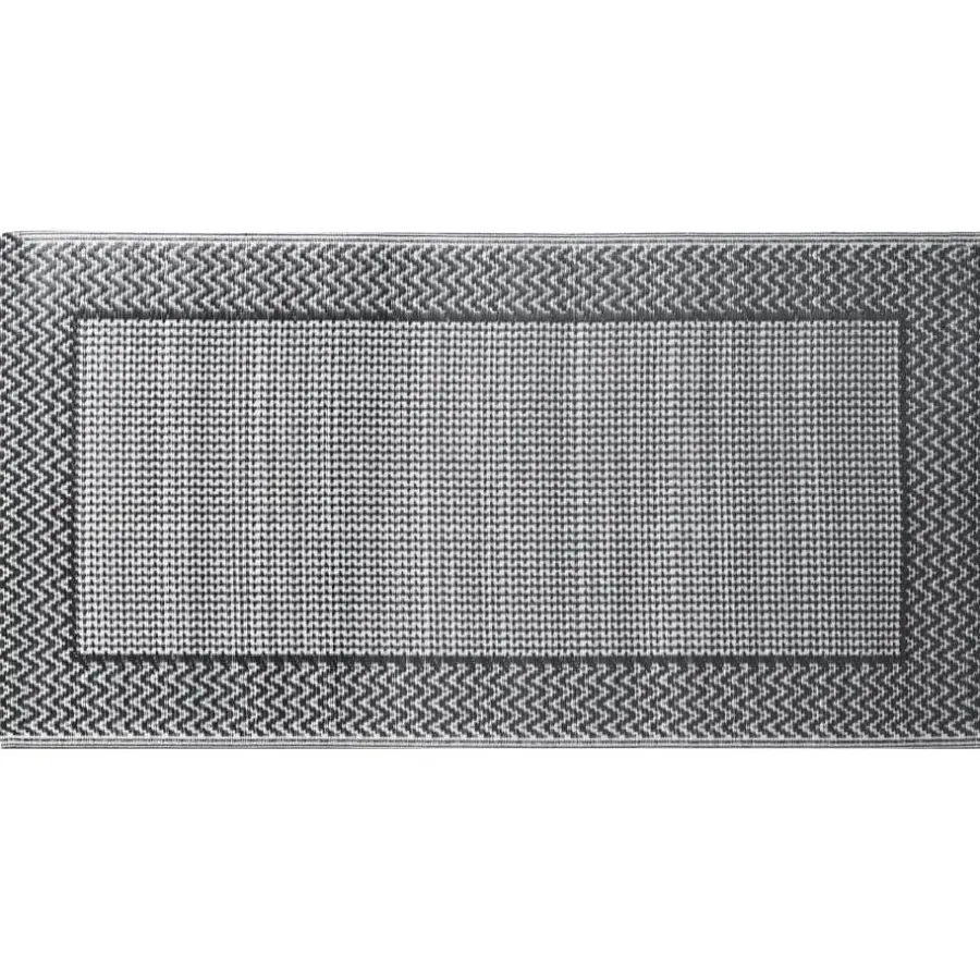 vidaXL - Tuinkleed - Grijs - Polyetheen - 80 x 150 cm