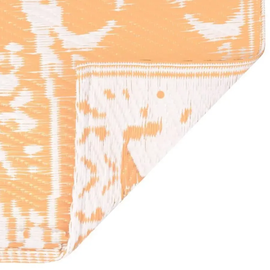 vidaXL - Tuinkleed - Oranje - Polyetheen - 160 x 230 cm