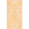 vidaXL - Tuinkleed - Oranje - Polyetheen - 80 x 150 cm