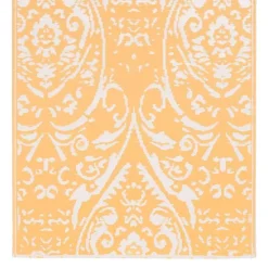 vidaXL - Tuinkleed - Oranje - Polyetheen - 80 x 150 cm