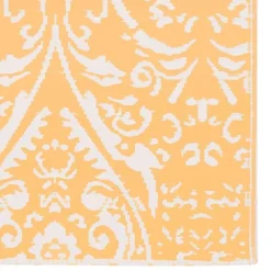 vidaXL - Tuinkleed - Oranje - Polyetheen - 80 x 150 cm
