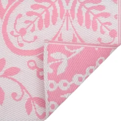 Buiten Vloerkleden|Buiten Vloerkleden-vidaXL - Tuinkleed - Roze - Polyetheen - 190 x 290 cm