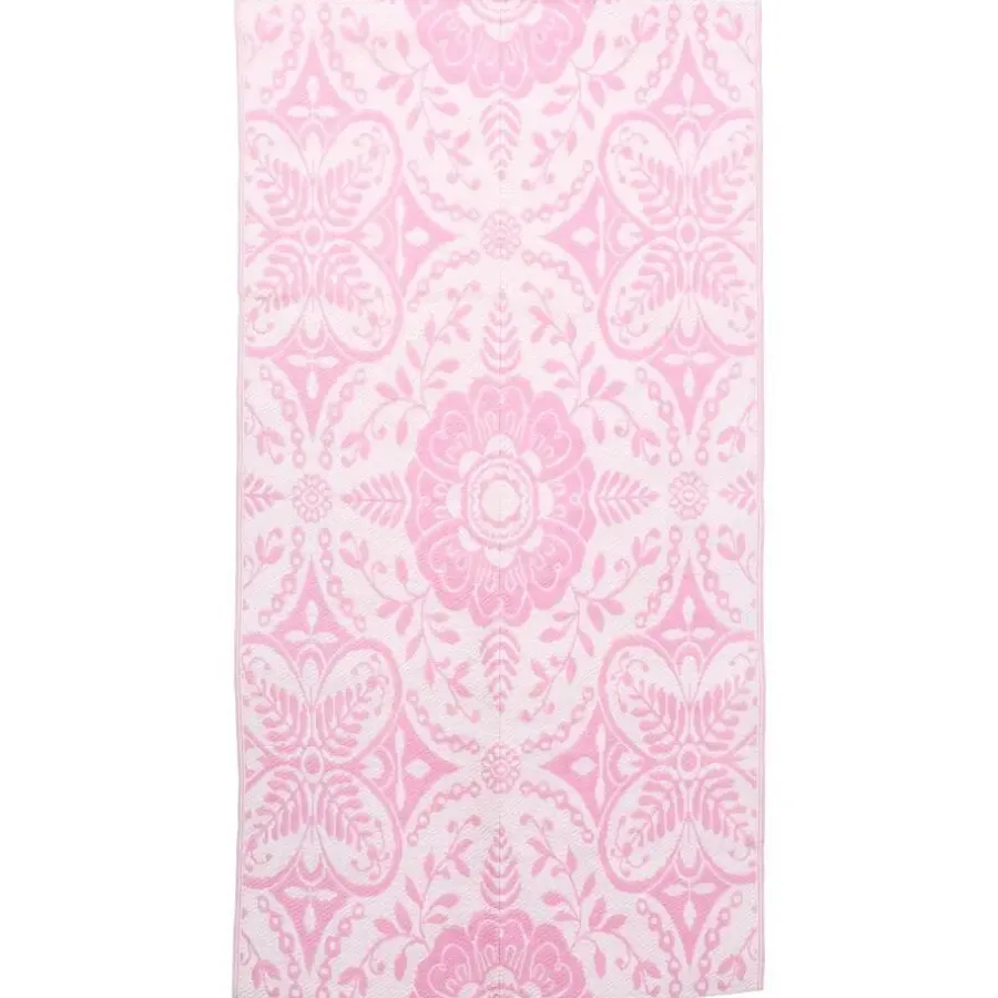 Buiten Vloerkleden|Buiten Vloerkleden-vidaXL - Tuinkleed - Roze - Polyetheen - 120 x 180 cm