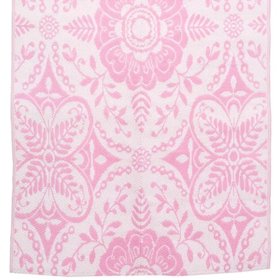Buiten Vloerkleden|Buiten Vloerkleden-vidaXL - Tuinkleed - Roze - Polyetheen - 120 x 180 cm