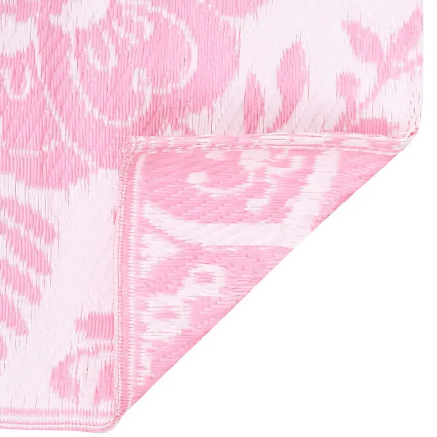 Buiten Vloerkleden|Buiten Vloerkleden-vidaXL - Tuinkleed - Roze - Polyetheen - 120 x 180 cm