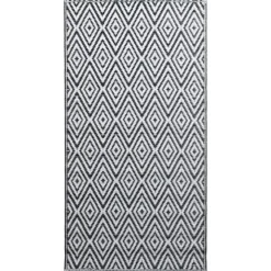 Buiten Vloerkleden|Buiten Vloerkleden-vidaXL - Tuinkleed - Wit - Polyetheen - 80 x 150 cm