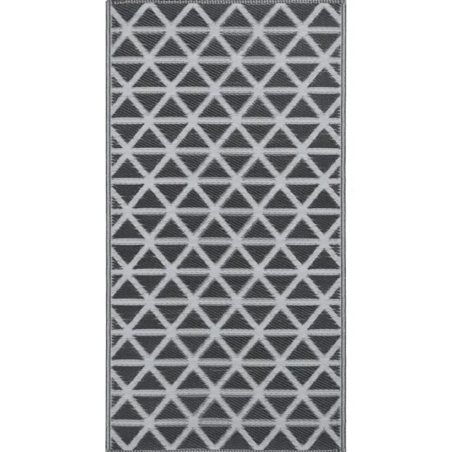 vidaXL - Tuinkleed - Zwart - Polyetheen - 190 x 290 cm