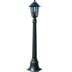 Buitenverlichting-vidaXL - Tuinlamp - Groen - Aluminium