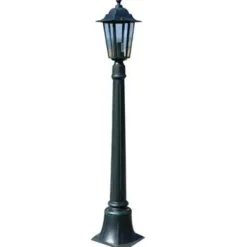 Buitenverlichting-vidaXL - Tuinlamp - Groen - Aluminium