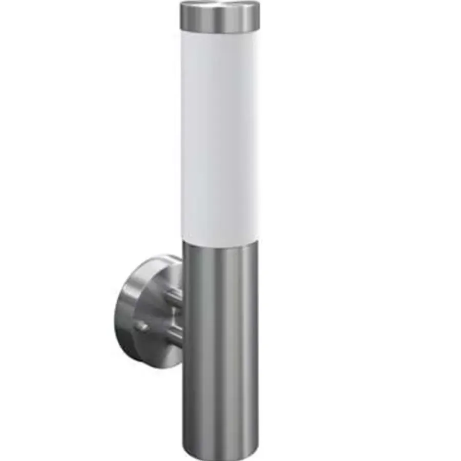 vidaXL - Tuinlamp - Zilver - Roestvrij staal